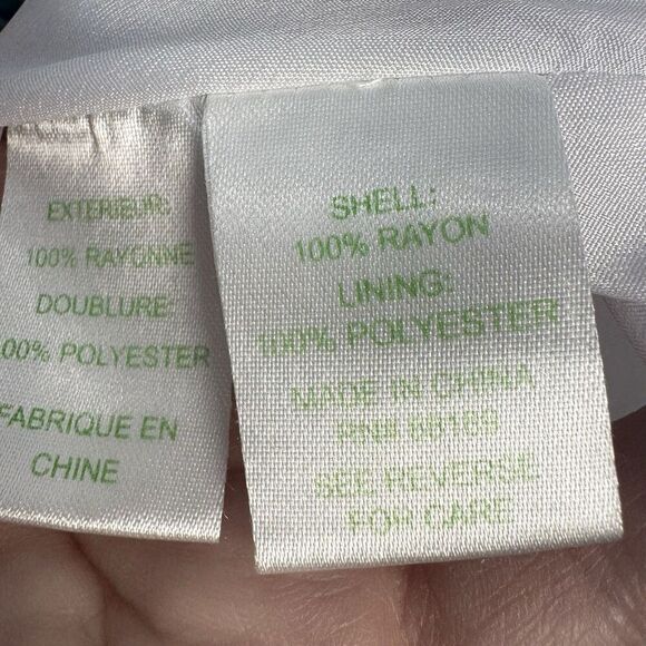 Lilly Pulitzer Wright Trapeze Tank Mini Dress Size S Turquoise White Tipsy Tusks - Picture 8 of 8